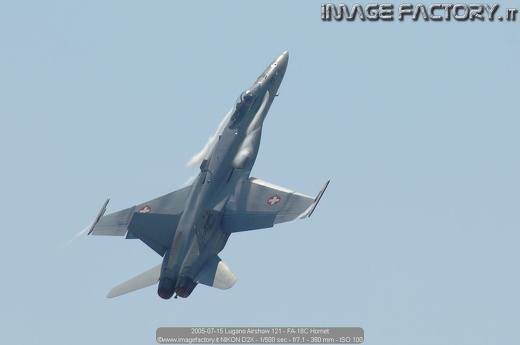 2005-07-15 Lugano Airshow 121 - FA-18C Hornet